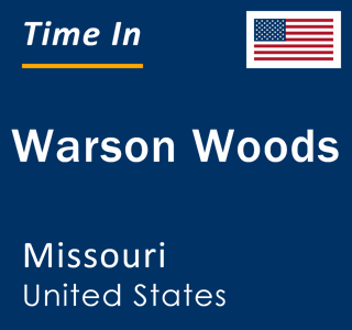 Current local time in Warson Woods, Missouri, United States