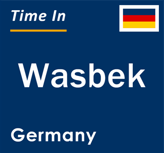 Current local time in Wasbek, Germany