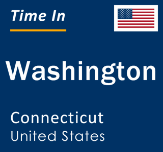 Current local time in Washington, Connecticut, United States