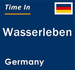 Current local time in Wasserleben, Germany