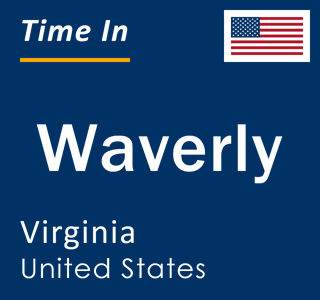 Current local time in Waverly, Virginia, United States