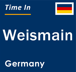 Current local time in Weismain, Germany