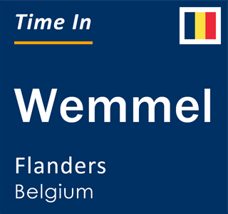 Current local time in Wemmel, Flanders, Belgium