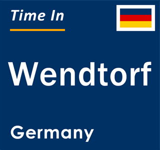 Current local time in Wendtorf, Germany