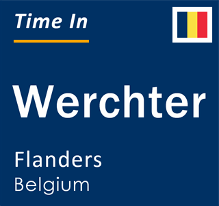 Current local time in Werchter, Flanders, Belgium