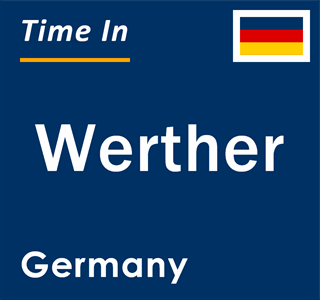 Current local time in Werther, Germany