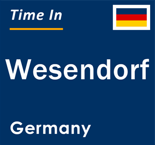 Current local time in Wesendorf, Germany