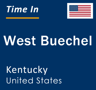 Current local time in West Buechel, Kentucky, United States