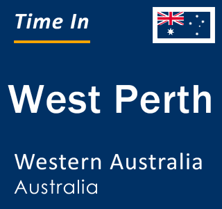 Current local time in West Perth, Western Australia, Australia