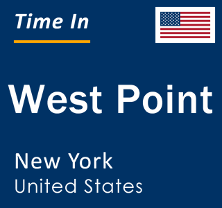 Current local time in West Point, New York, United States