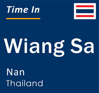 Current local time in Wiang Sa, Nan, Thailand