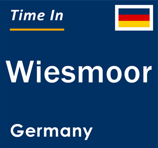 Current local time in Wiesmoor, Germany