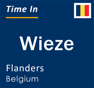 Current local time in Wieze, Flanders, Belgium