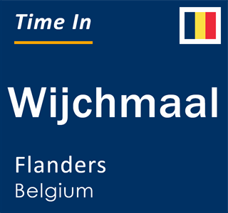 Current local time in Wijchmaal, Flanders, Belgium