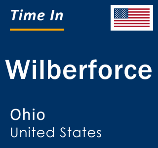 Current local time in Wilberforce, Ohio, United States