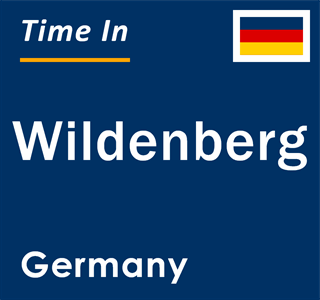 Current local time in Wildenberg, Germany