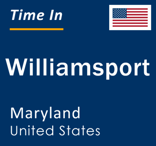 Current local time in Williamsport, Maryland, United States