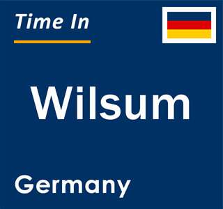 Current local time in Wilsum, Germany