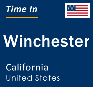 Current local time in Winchester, California, United States