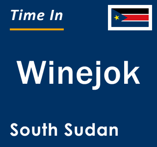 Current local time in Winejok, South Sudan