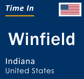 Current local time in Winfield, Indiana, United States