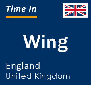 Current local time in Wing, England, United Kingdom