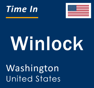 Current local time in Winlock, Washington, United States