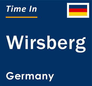 Current local time in Wirsberg, Germany