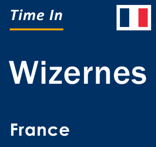 Current local time in Wizernes, France