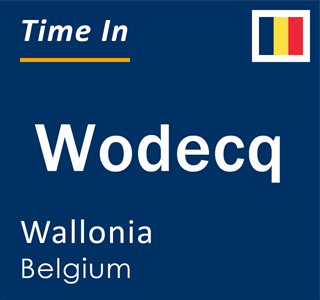 Current local time in Wodecq, Wallonia, Belgium