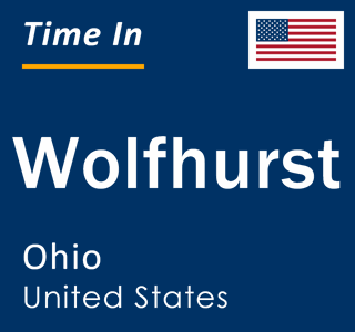 Current local time in Wolfhurst, Ohio, United States