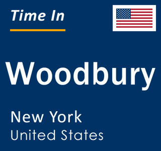 Current local time in Woodbury, New York, United States