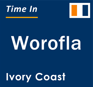 Current local time in Worofla, Ivory Coast