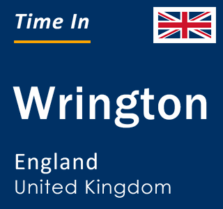 Current local time in Wrington, England, United Kingdom