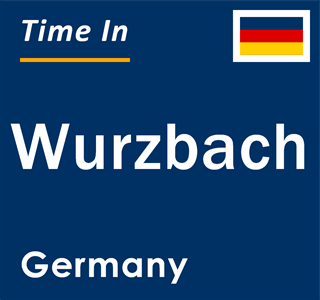 Current local time in Wurzbach, Germany