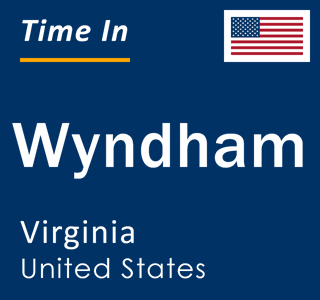 Current local time in Wyndham, Virginia, United States