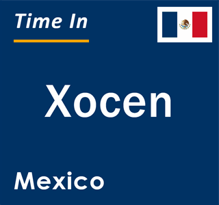 Current local time in Xocen, Mexico