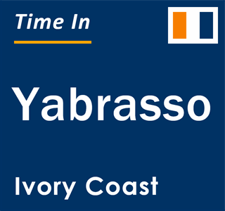 Current local time in Yabrasso, Ivory Coast