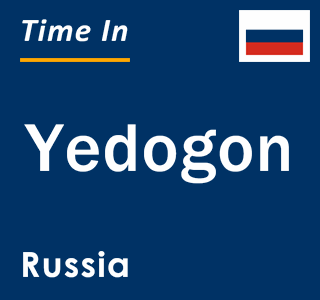 Current local time in Yedogon, Russia