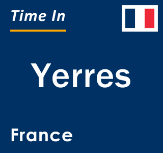 Current local time in Yerres, France