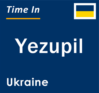 Current local time in Yezupil, Ukraine