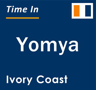 Current local time in Yomya, Ivory Coast