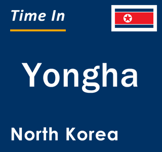 Current local time in Yongha, North Korea