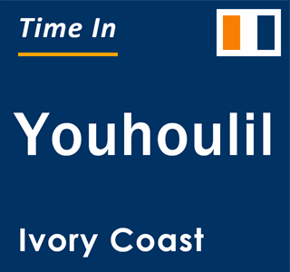 Current local time in Youhoulil, Ivory Coast