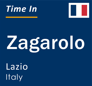 Current local time in Zagarolo, Lazio, Italy