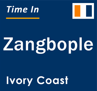 Current local time in Zangbople, Ivory Coast