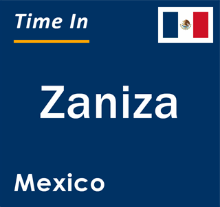 Current local time in Zaniza, Mexico