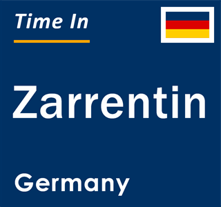 Current local time in Zarrentin, Germany