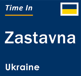 Current local time in Zastavna, Ukraine