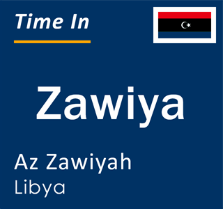 Current local time in Zawiya, Az Zawiyah, Libya